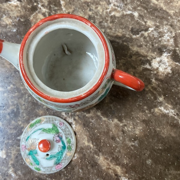 3 small Asian oriental teapots mini Vintage euc - Picture 7 of 13